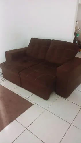 Sofá Retrátil Marrom $799