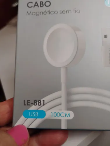 Cabo magnético para smartwatch 