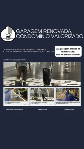 Pintura em geral e demarcações 