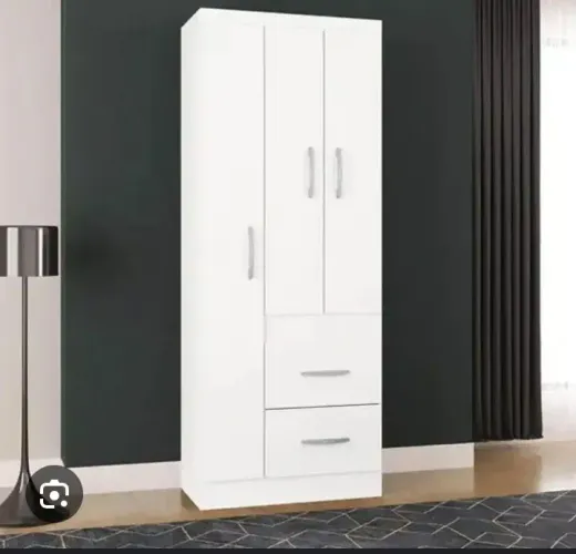 Roupeiro solteiro branco