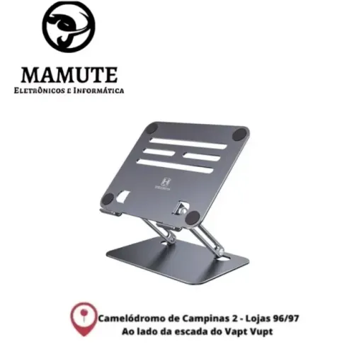 Suporte Apoio Base Bandeja Notebook Laptop Tablet iPad Mesa Premium Alumínio Metal Articul