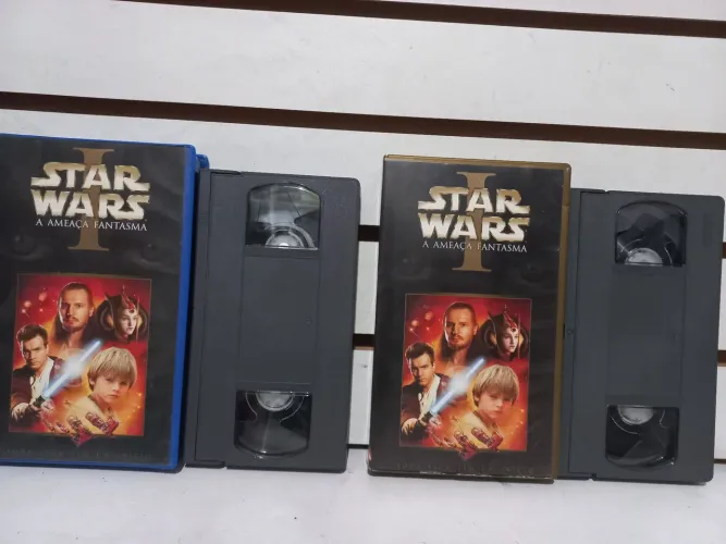 Star Wars - A Ameaça Fantasma - 2 VHS dublado, legendado