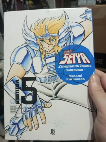 Cavaleiros do Zodíaco - kanzenban Volume 5 - jbc saint seiya mangá