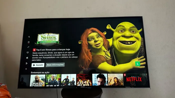 Smart TV LED Samsung 48 Polegadas, Aplicativos - Netflix YouTube