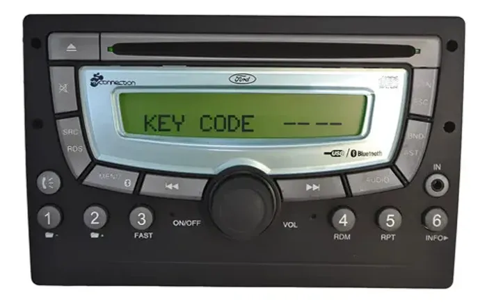Rádio Aparelho Som Bluetooth Ford Fiesta Ecosport Original