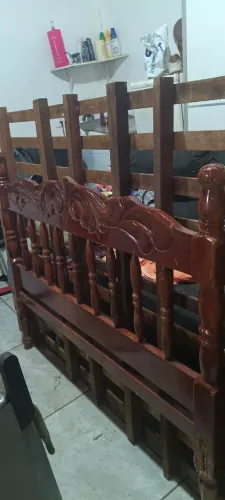 Cama madeira casal entrego