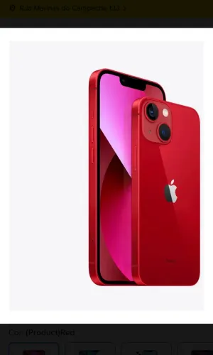 iPhone 13 -256 GB (product)red