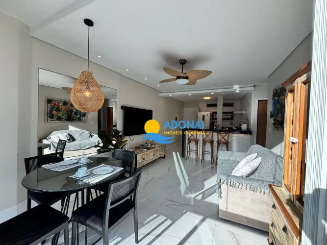 Apartamento beira-mar com vista Pitangueiras Guarujá