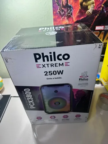 Caixa de Som Philco Extreme Flash Lights 250W PCX3800