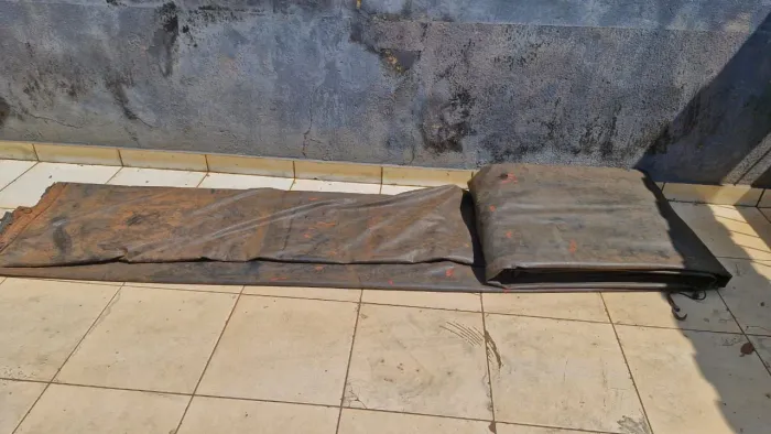 Lona emborrachada quebra galho