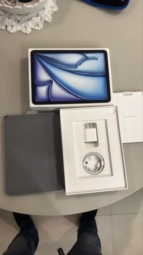 novo ipad air m3 128gb wi-fi azul apple tablet