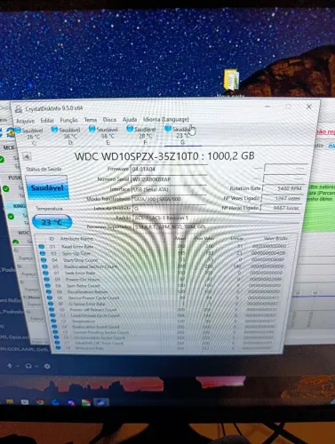 HD 1 tera de notebook