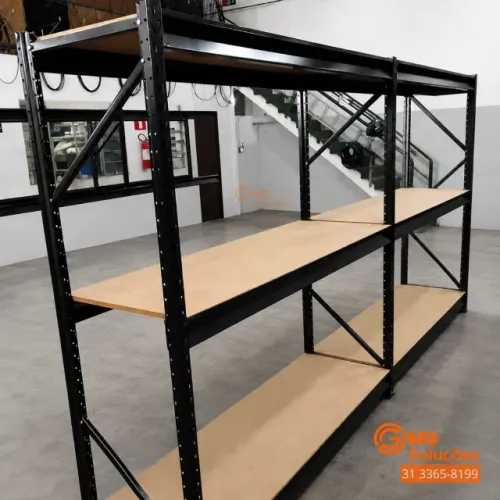Mini porta pallet 200kg - prateleira reforçada