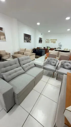 Sofa Retratil de luxo 
