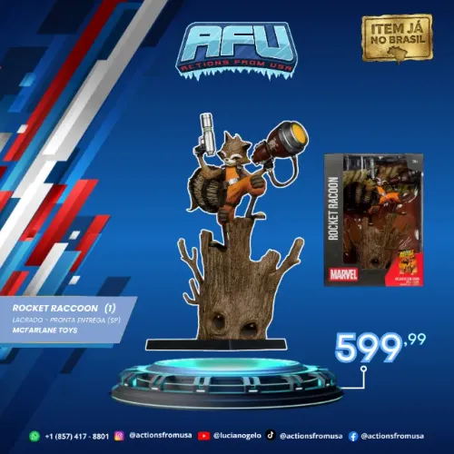 Mcfarlane Toys Marvel - Rocket Raccoon: A Chasing Tale Issue #1