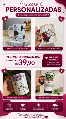 Caneca personalizada