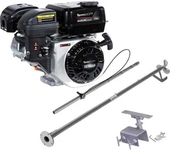 Motor Barco 7cv Bote 4t Toyama bucha nylon Rabeta Completa 1.70mt
