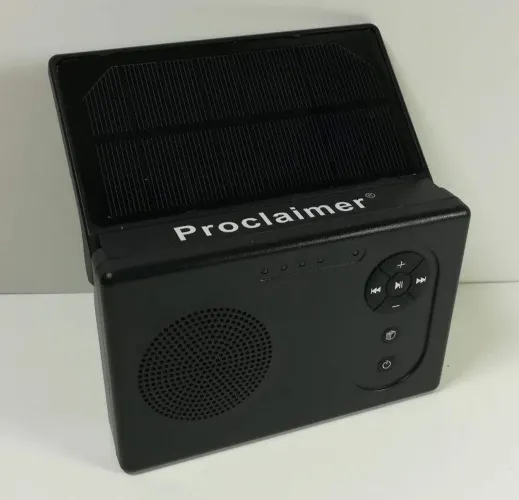 Proclaimer MS2 Bíblia Áudio Digital Energia Solar Novo