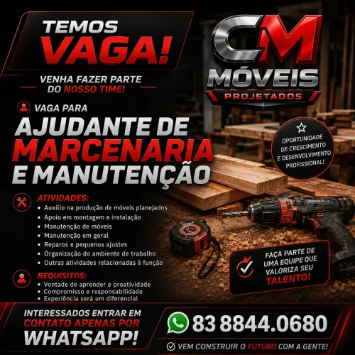 Vaga de emprego 