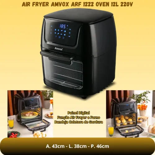 AIR FRYER AMVOX ARF 1222 OVEN 12L 220V