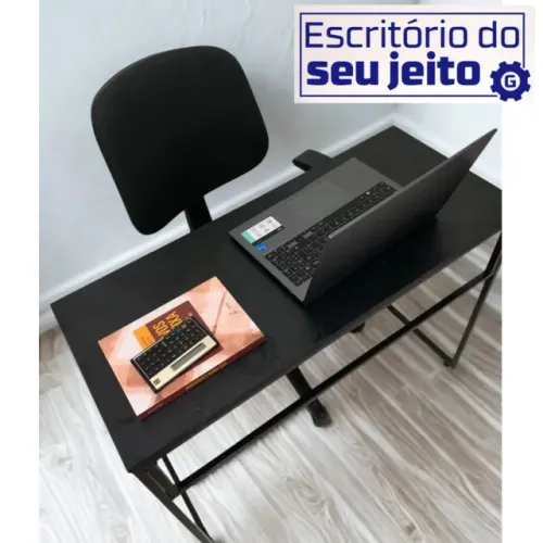 Mesa de Escritório NOVA Estilo Industrial Multiuso para Computador Notebook Gamer Office