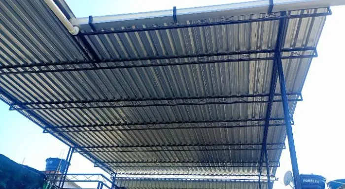 Terraço, telhado 