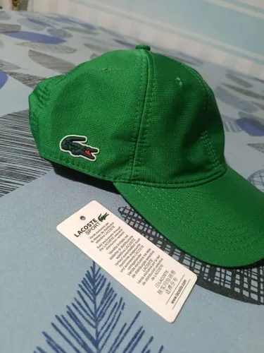 Boné Lacoste sport verde