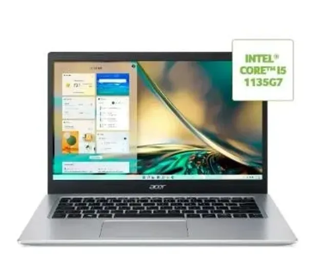 Notebook ACER ASPIRE 11th Gen acer Intel(R) i5-1135G7 12GB RAM
