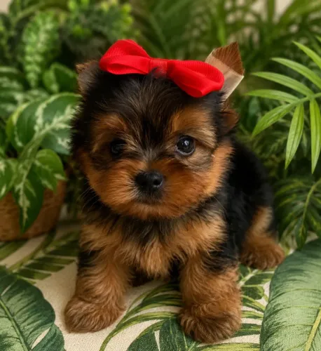 Yorkshire Terrier fêmea e macho pronta entrega aceitamos visita no local