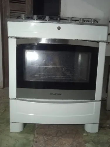 Fogão 6 bocas Brastemp bem conservado entrega grátis 