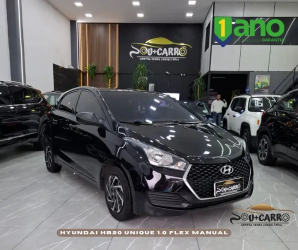 Hyundai HB20 Unique 1.0 Flex 12V Mec. 2019