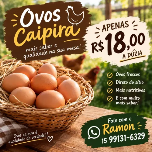 Ovos caipira