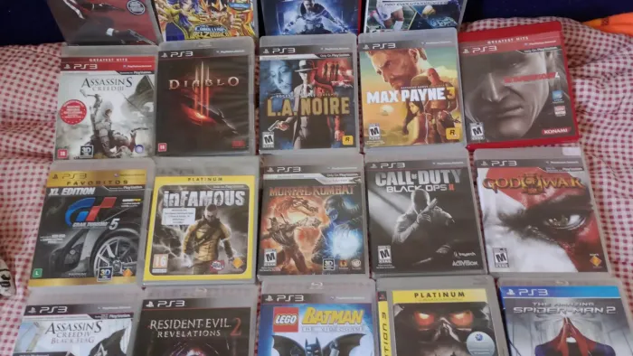 Jogos de Ps3 originais!