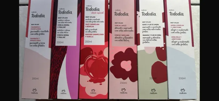 Colônias Tododia Natura (várias fragrâncias)