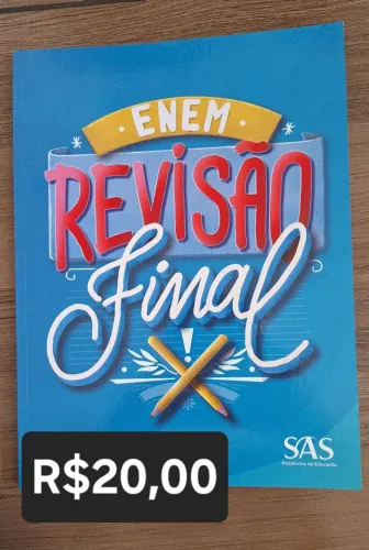 Apostilas SAS variadas para ENEM e vestibulares