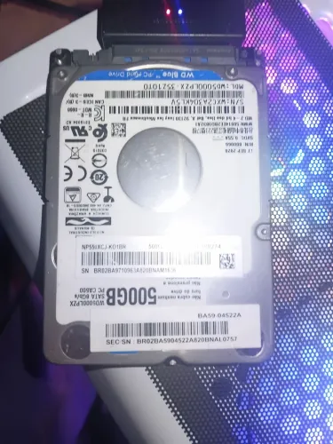 Hd 500Gb Western SAUDÁVEL - 65R$