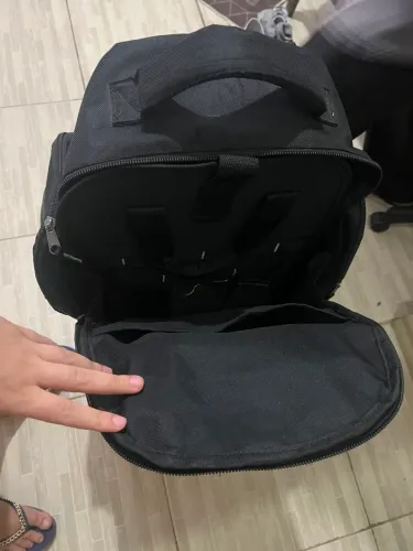 Mochila Para Ferramentas Reforçada Grande<br>Tecido Oxford 1680D Base Emborrachada