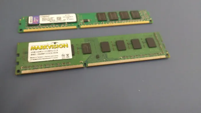 2 memória de 4gb ddr3