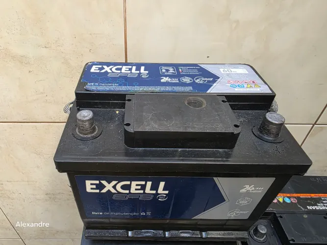 Baterias Automotivas 60 Amperes Excel E.F.B