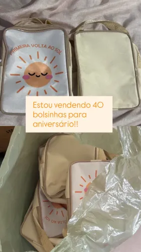 Bolsinhas para aniversário 