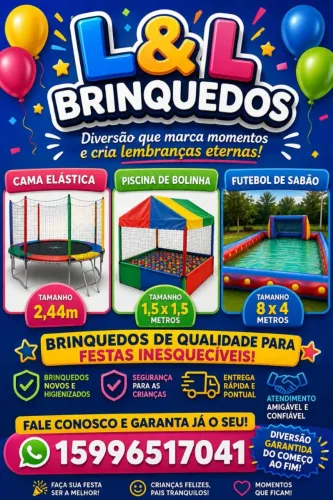  brinquedos para sua festa 
