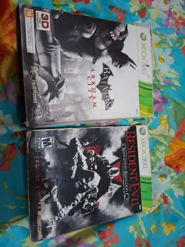 2 jogos Xbox 360 educao colecionador