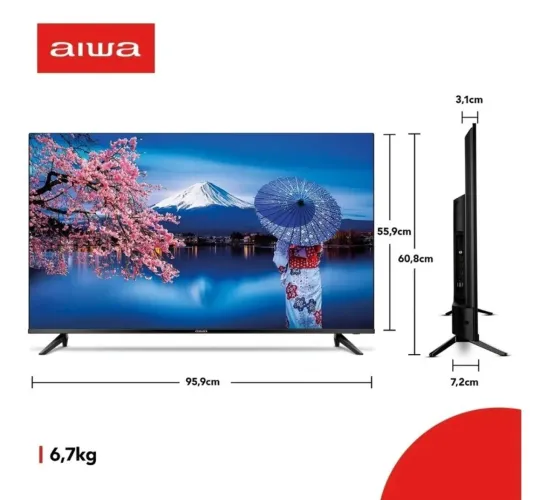 Smart tv 43 polegadas