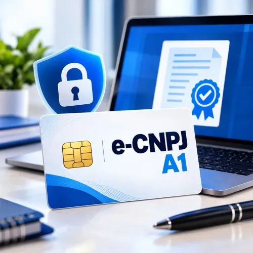 CERTIFICADO DIGITAL e-CNPJ A1 - VALIDADE DE 12 MESES