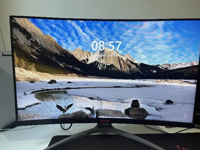 Monitor Gamer AOC Agon 32" Curvo 165Hz 1ms