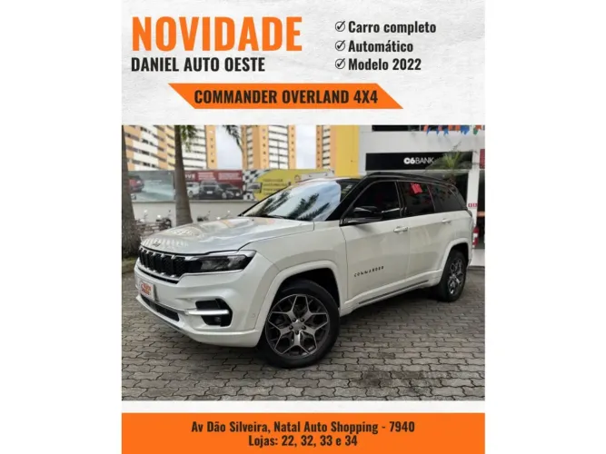 Jeep Commander Overl. Td380 2.0 4X4 Die. AUT 2022
