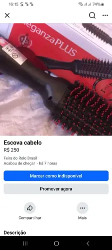 Escova de cabelo