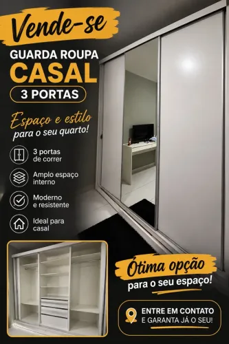 Guarda roupa casal