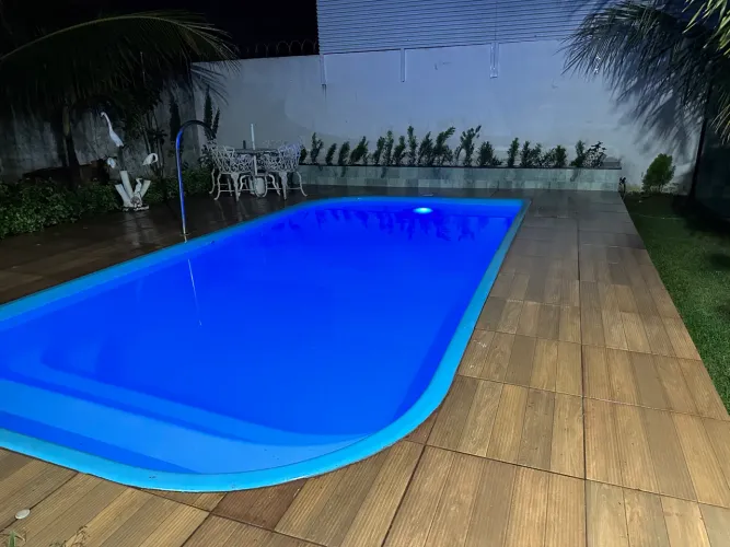 Chácara / casa de praia / Piscina - no Abais o