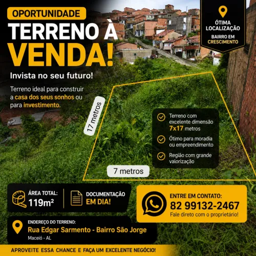 Terreno no São Jorge